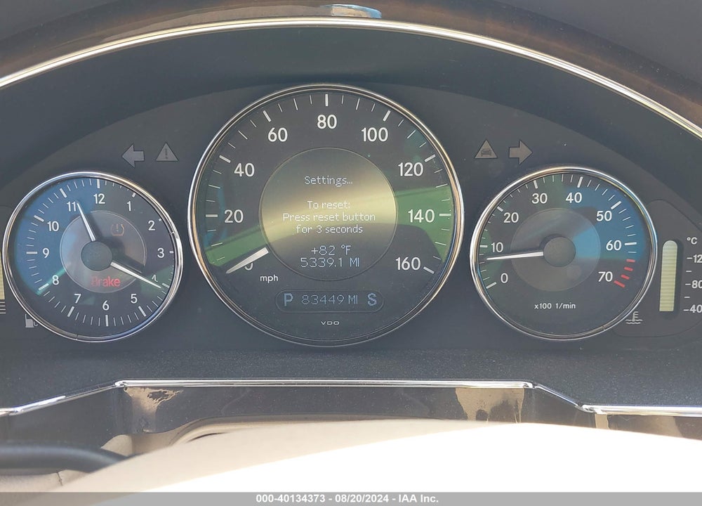 2007 MERCEDES-BENZ CLS 550 VIN: WDDDJ72X47A088109