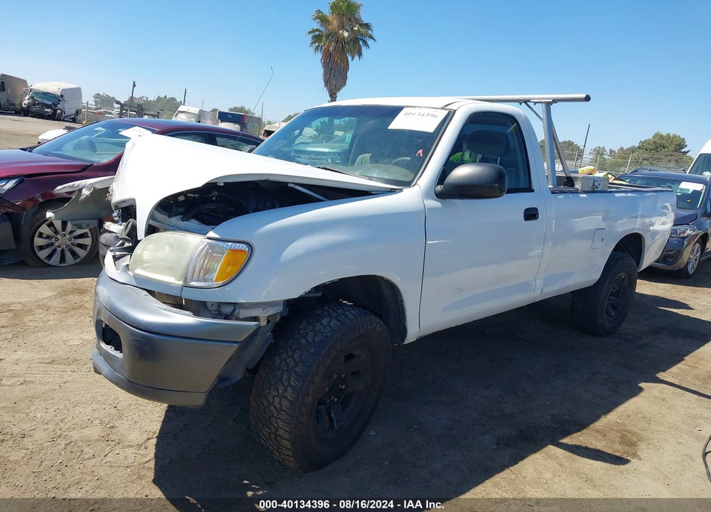 2001 TOYOTA TUNDRA VIN: 5TBJN321X1S139668