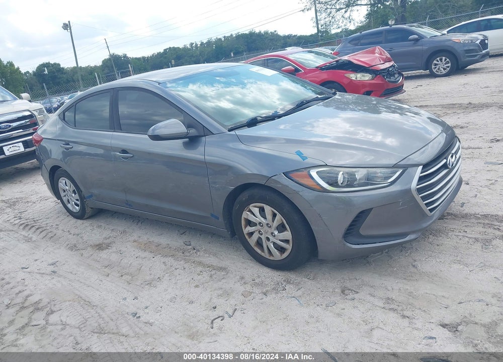 2018 HYUNDAI ELANTRA SE VIN: 5NPD74LFXJH354195