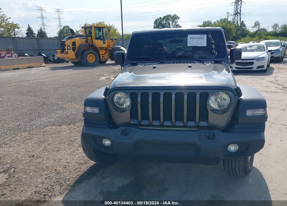 2018 JEEP WRANGLER UNLIMITED SPORT S 4X4 VIN: 1C4HJXDN7JW222628