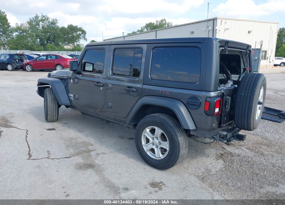 2018 JEEP WRANGLER UNLIMITED SPORT S 4X4 VIN: 1C4HJXDN7JW222628
