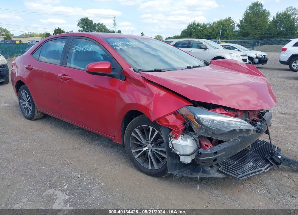 2018 TOYOTA COROLLA LE VIN: 2T1BURHE8JC090748