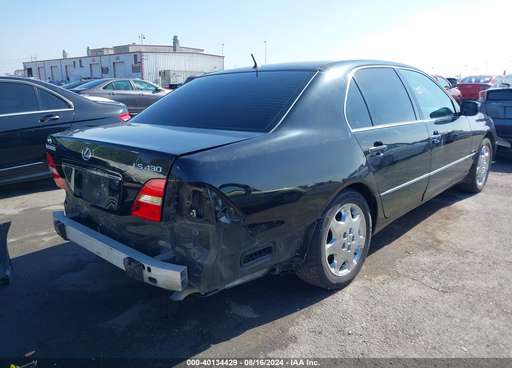 2003 LEXUS LS 430 VIN: JTHBN30F230103195
