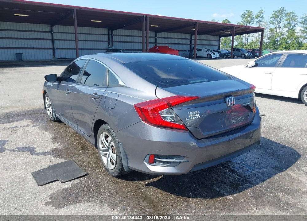 2017 HONDA CIVIC LX VIN: 19XFC2F53HE069400