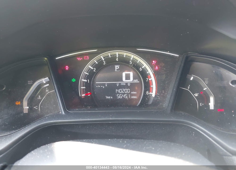 2017 HONDA CIVIC LX VIN: 19XFC2F53HE069400