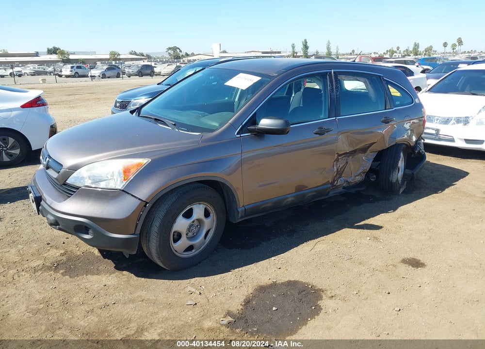 2009 HONDA CR-V LX VIN: 5J6RE38359L006097