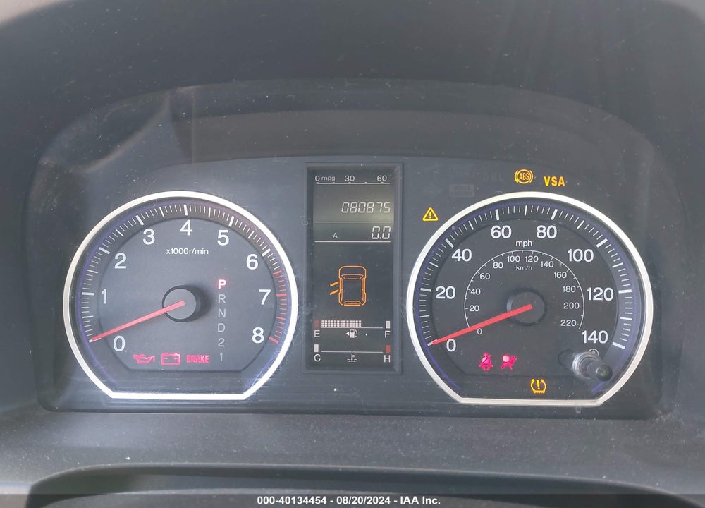 2009 HONDA CR-V LX VIN: 5J6RE38359L006097