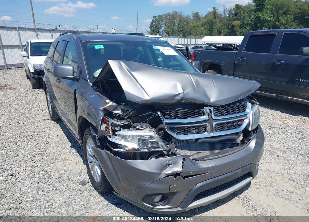 2013 DODGE JOURNEY SXT VIN: 3C4PDCBG9DT695876