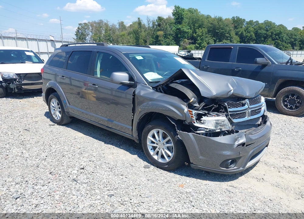 2013 DODGE JOURNEY SXT VIN: 3C4PDCBG9DT695876