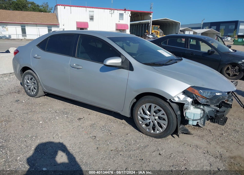 2019 TOYOTA COROLLA LE VIN: 2T1BURHE3KC206178