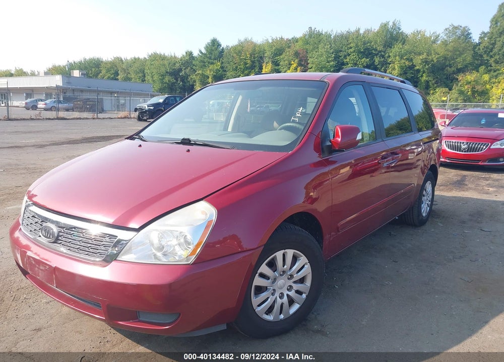 2011 KIA SEDONA LX VIN: KNDMG4C74B6414282