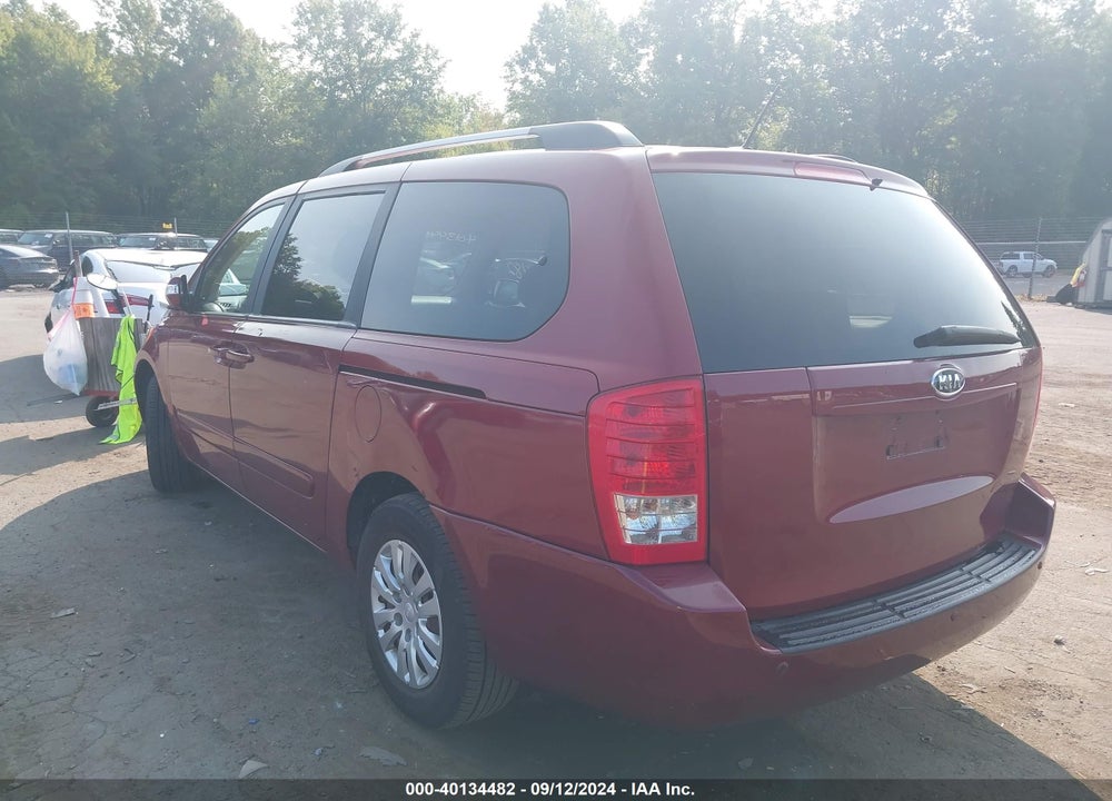 2011 KIA SEDONA LX VIN: KNDMG4C74B6414282