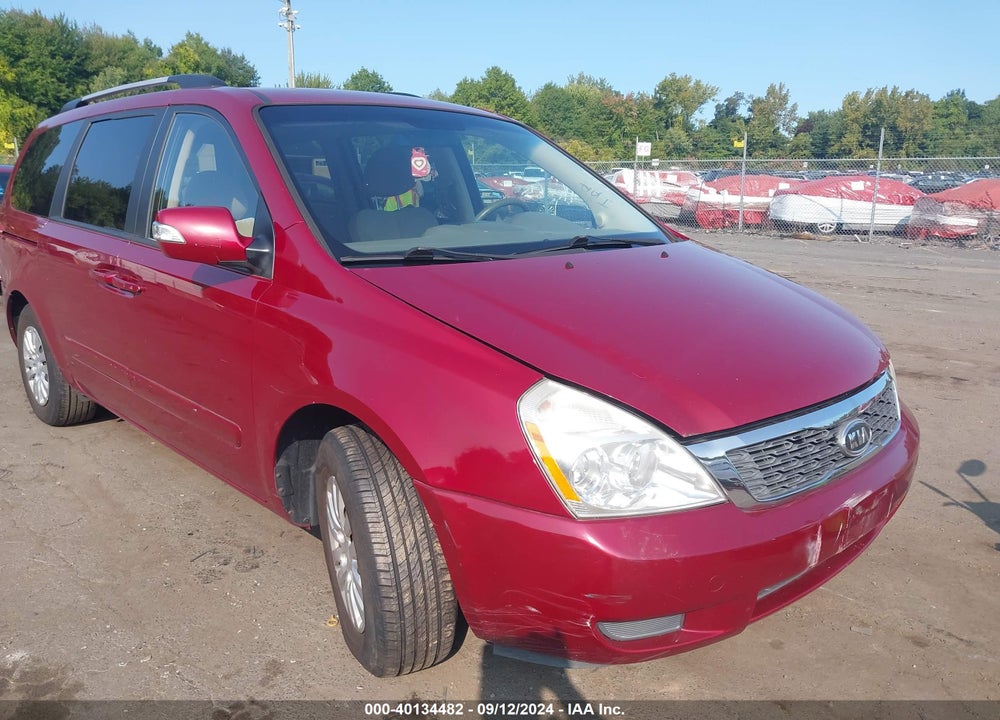 2011 KIA SEDONA LX VIN: KNDMG4C74B6414282
