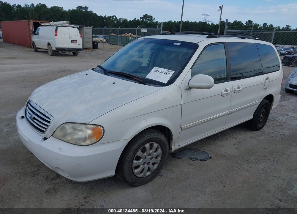 2005 KIA SEDONA EX/LX VIN: KNDUP132456701368