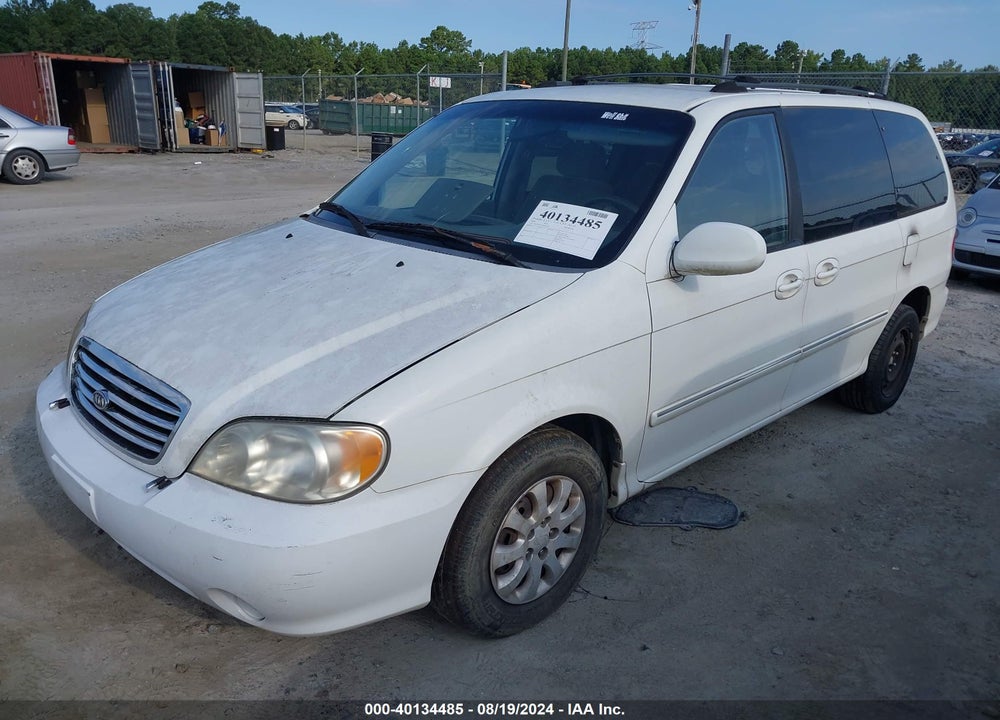2005 KIA SEDONA EX/LX VIN: KNDUP132456701368