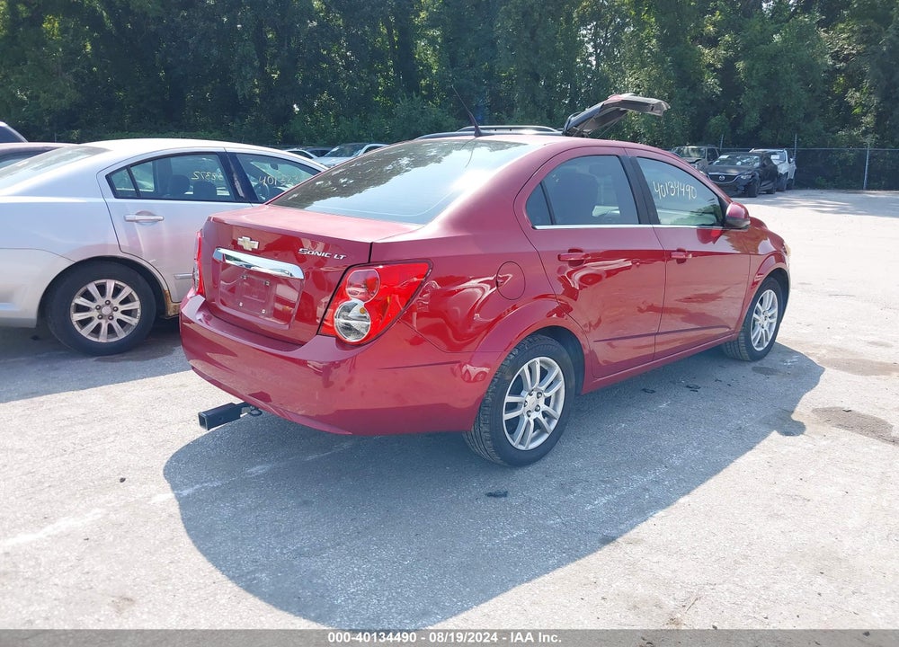 2012 CHEVROLET SONIC VIN: 1G1JC5SH2C4141721