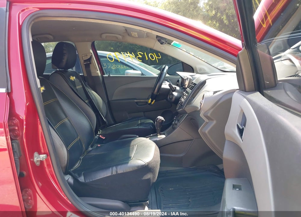 2012 CHEVROLET SONIC VIN: 1G1JC5SH2C4141721