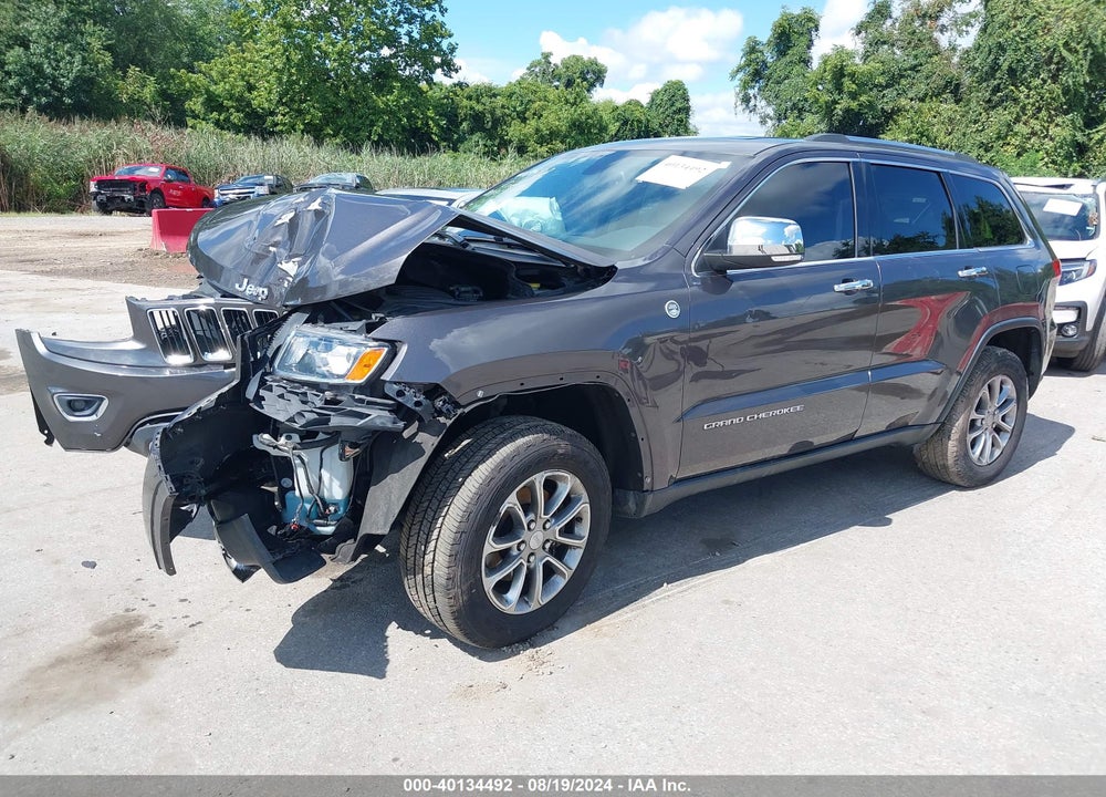 2014 JEEP GRAND CHEROKEE LIMITED VIN: 1C4RJFBG1EC215720