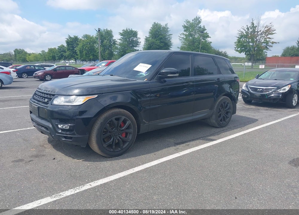 2014 LAND ROVER RANGE ROVER SPORT 5.0L V8 SUPERCHARGED AUTOBIOGRAPHY VIN: SALWV2TF4EA378226