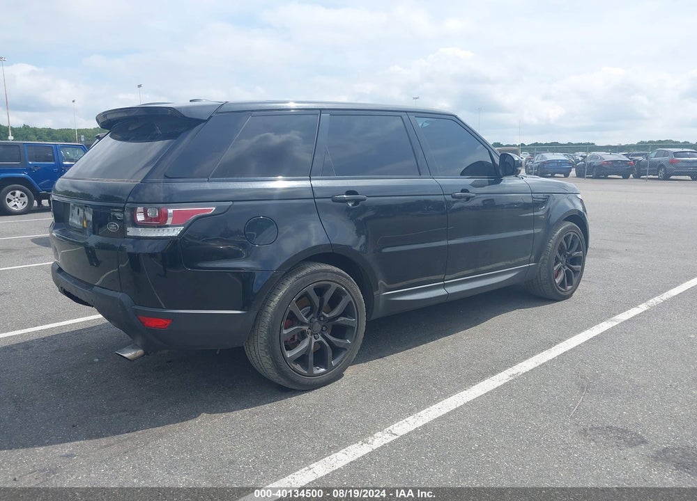 2014 LAND ROVER RANGE ROVER SPORT 5.0L V8 SUPERCHARGED AUTOBIOGRAPHY VIN: SALWV2TF4EA378226