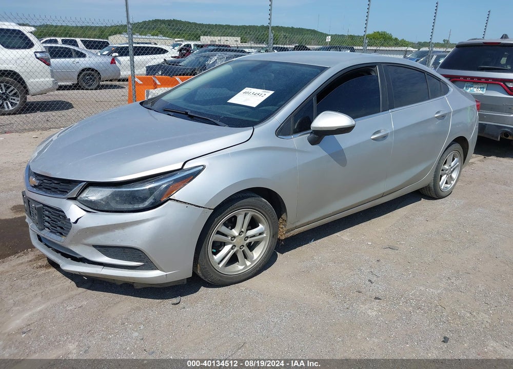 2017 CHEVROLET CRUZE LT AUTO VIN: 1G1BE5SMXH7119015