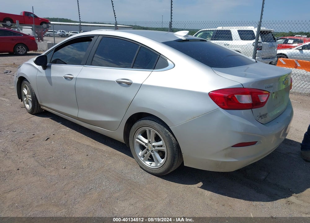 2017 CHEVROLET CRUZE LT AUTO VIN: 1G1BE5SMXH7119015