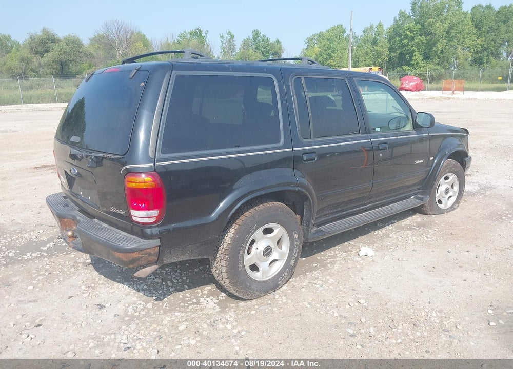 2000 FORD EXPLORER LIMITED VIN: 1FMDU85P3YZC50068