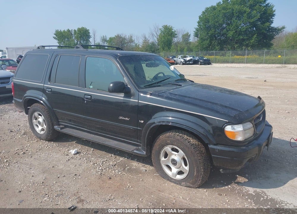 2000 FORD EXPLORER LIMITED VIN: 1FMDU85P3YZC50068