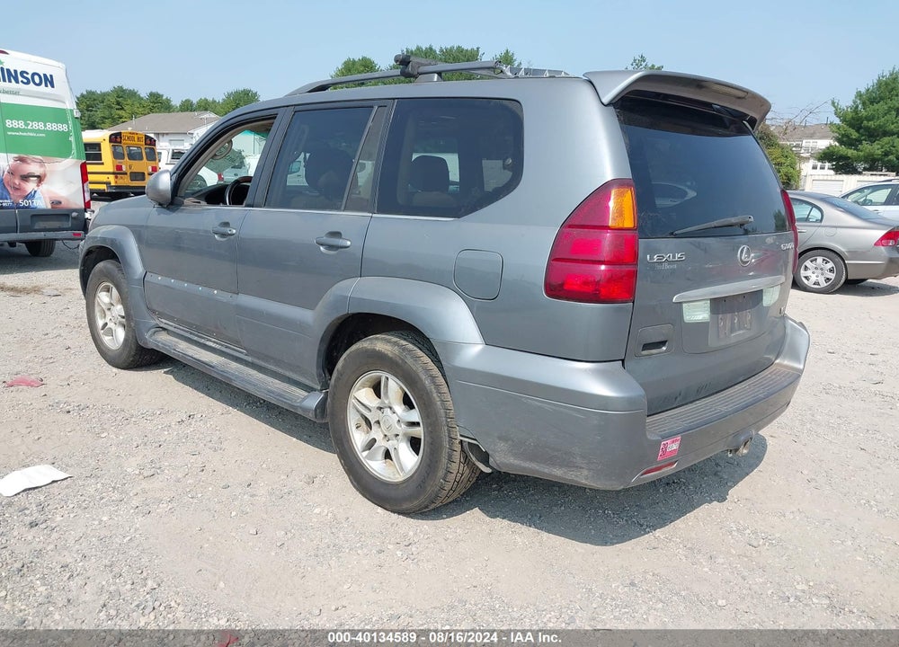 2003 LEXUS GX 470 VIN: JTJBT20X930001786