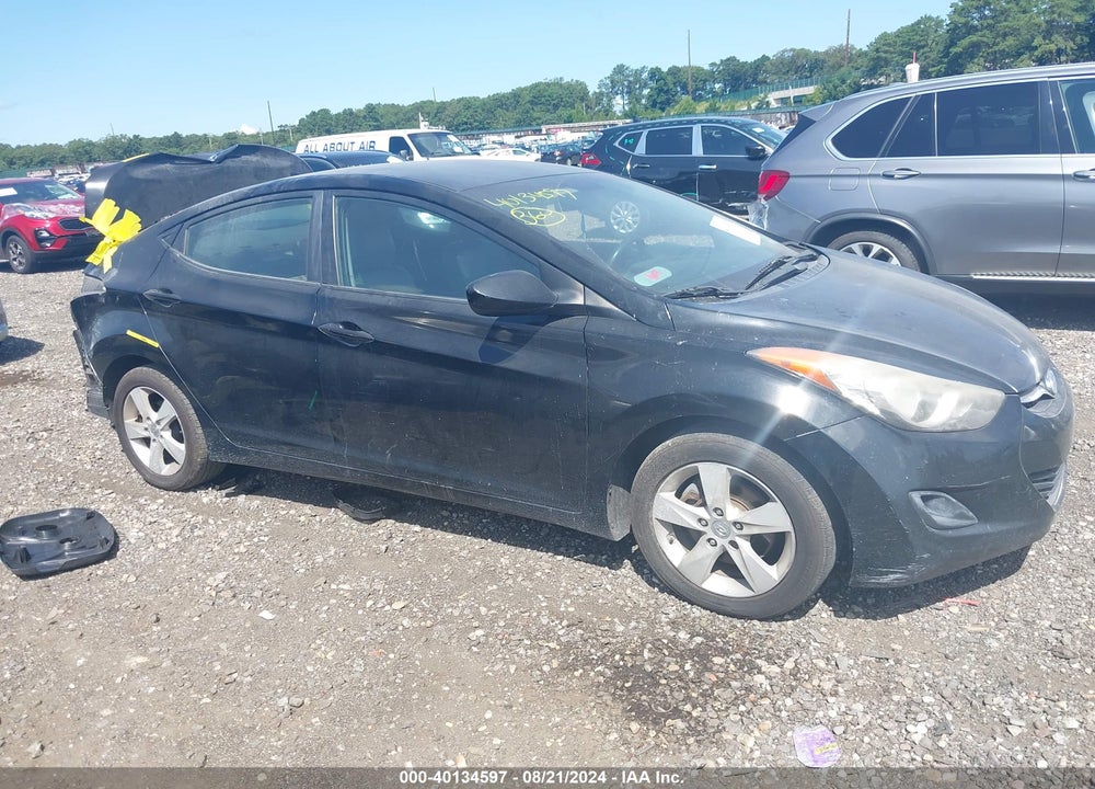 2011 HYUNDAI ELANTRA GLS (ULSAN PLANT) VIN: KMHDH4AE6BU137785