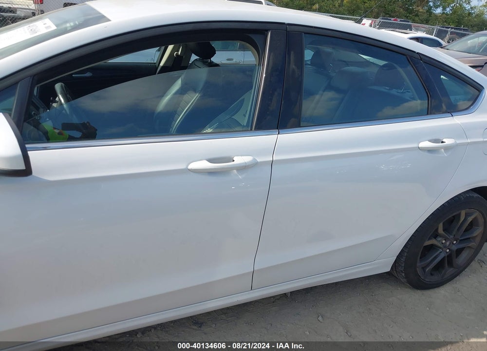 2018 FORD FUSION SE VIN: 3FA6P0T91JR247728