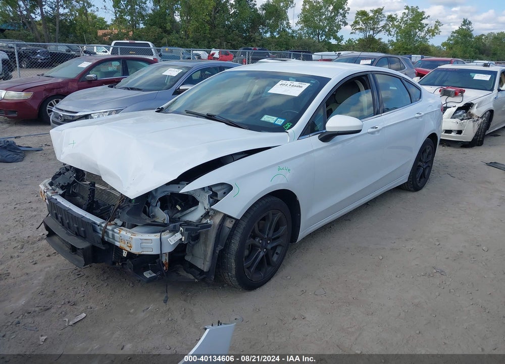 2018 FORD FUSION SE VIN: 3FA6P0T91JR247728