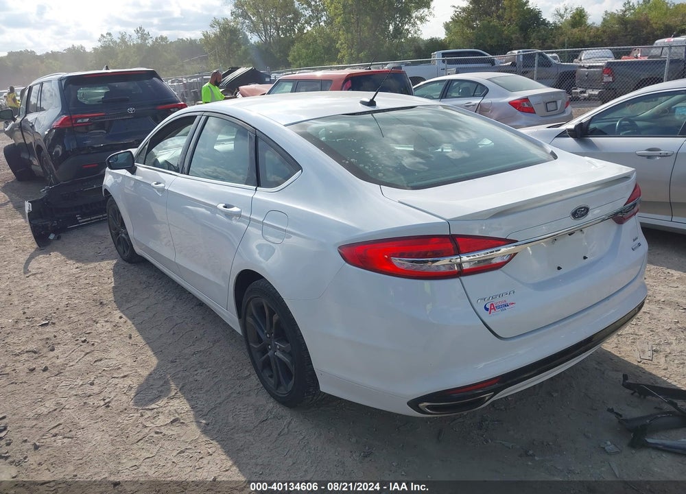 2018 FORD FUSION SE VIN: 3FA6P0T91JR247728