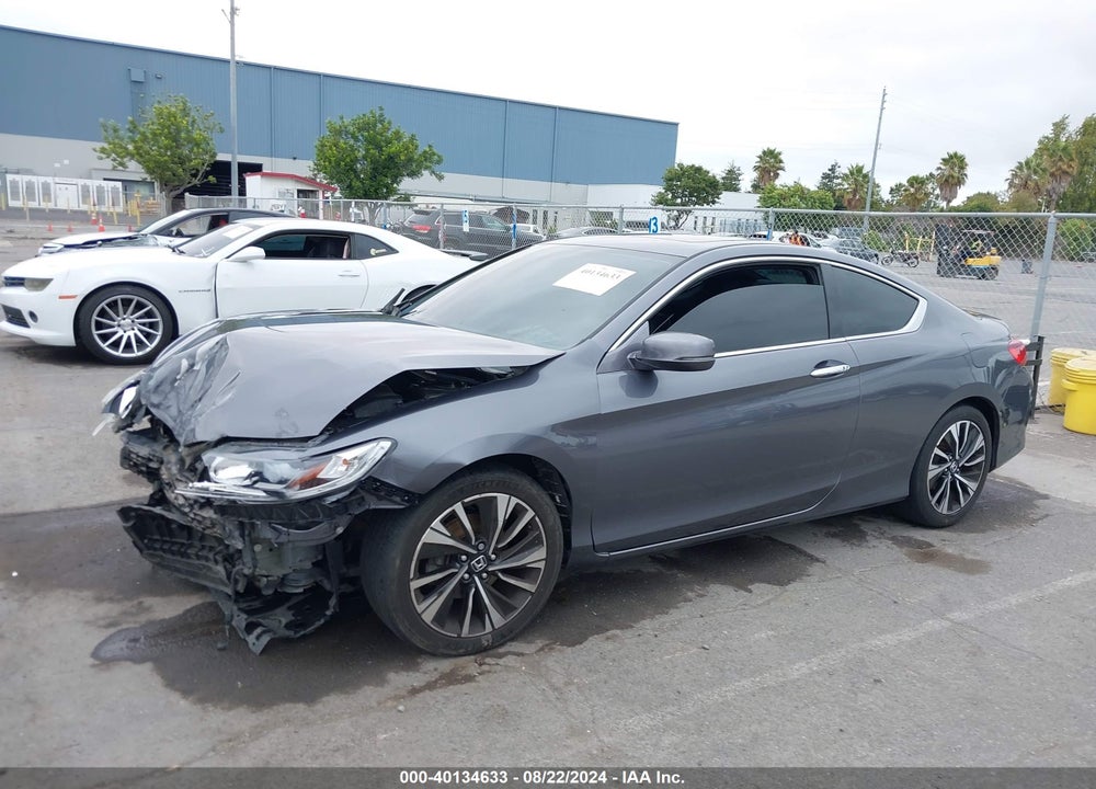 2017 HONDA ACCORD EXL VIN: 1HGCT2B85HA002109