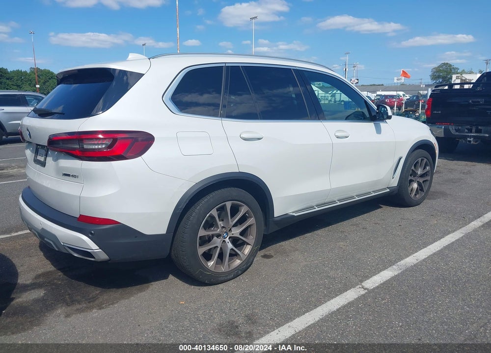 2022 BMW X5 XDRIVE40I VIN: 5UXCR6C08N9L29659