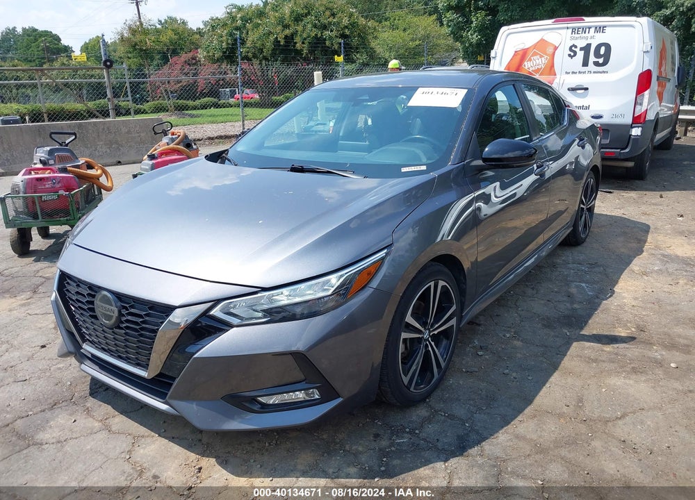 2021 NISSAN SENTRA SR XTRONIC CVT VIN: 3N1AB8DV2MY298763