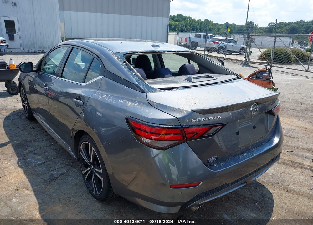 2021 NISSAN SENTRA SR XTRONIC CVT VIN: 3N1AB8DV2MY298763