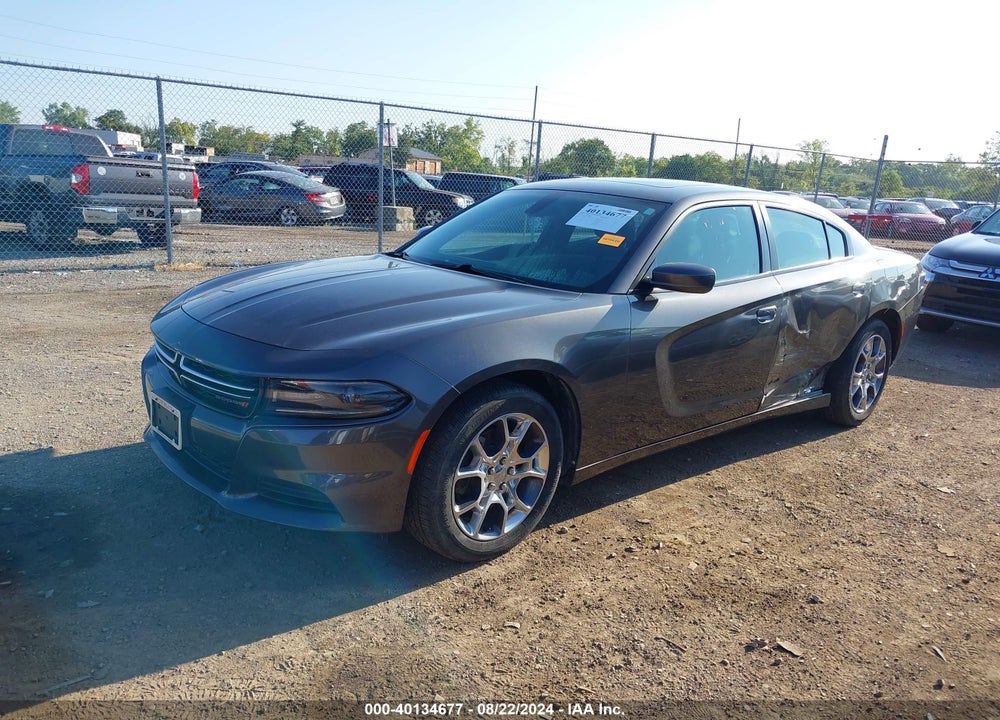 2015 DODGE CHARGER SE VIN: 2C3CDXFG1FH920422