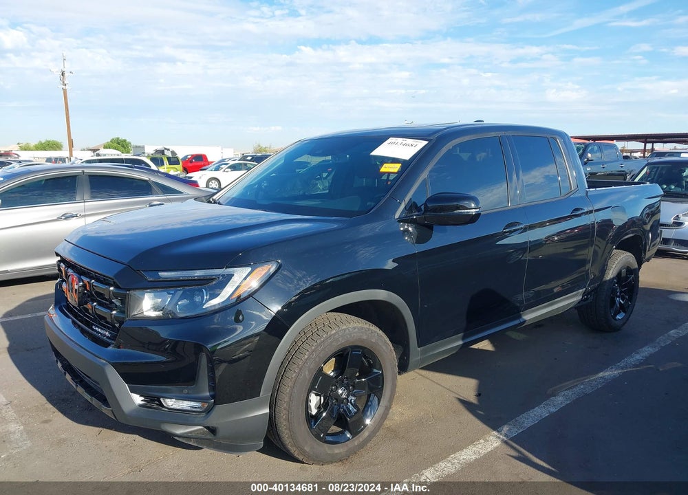 2024 HONDA RIDGELINE BLACK EDITION VIN: 5FPYK3F89RB000516