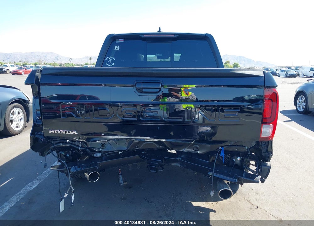 2024 HONDA RIDGELINE BLACK EDITION VIN: 5FPYK3F89RB000516