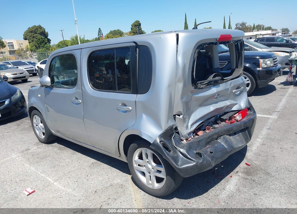 2009 NISSAN CUBE VIN: JN8AZ28R99T129122