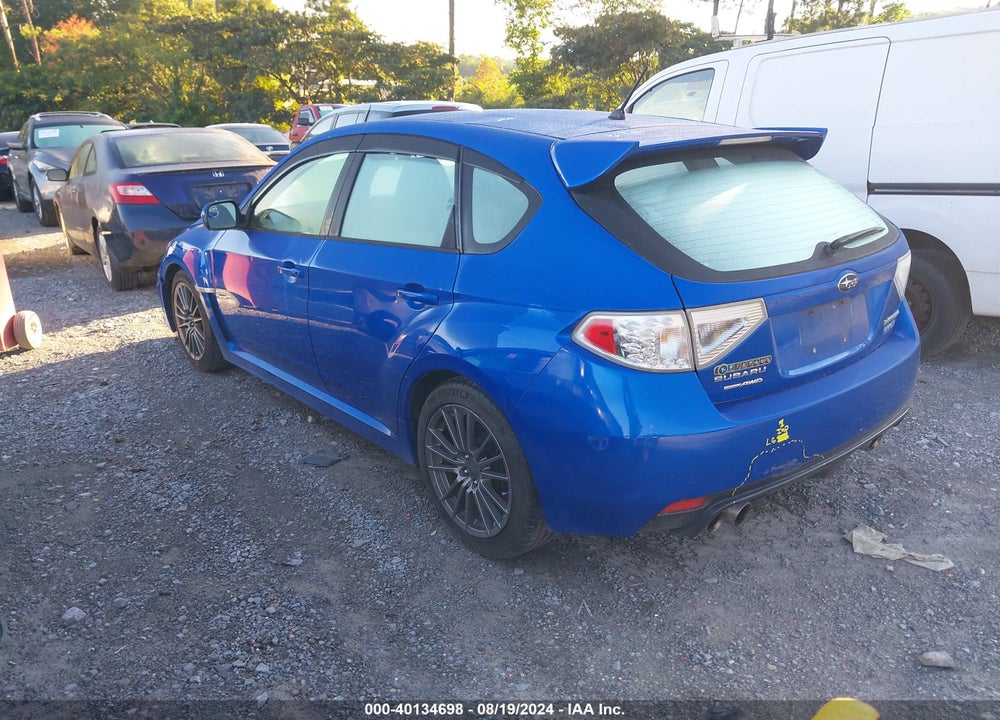 2013 SUBARU IMPREZA WRX VIN: JF1GR7E60DG890769