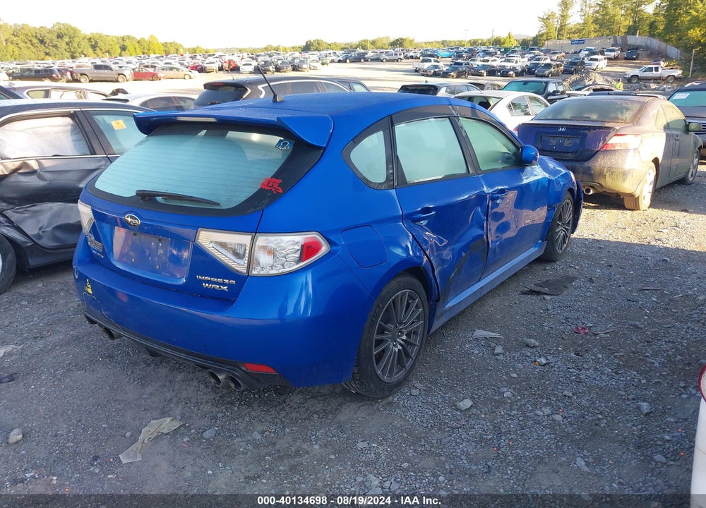 2013 SUBARU IMPREZA WRX VIN: JF1GR7E60DG890769