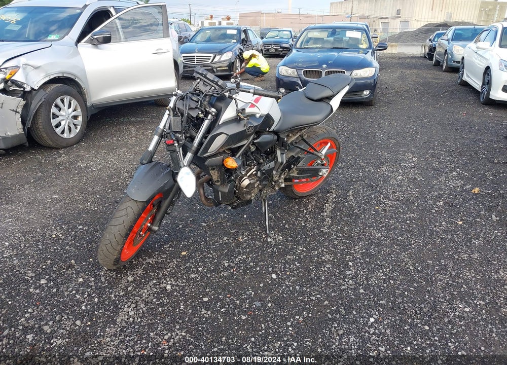 2019 YAMAHA MT07 VIN: JYARM27E3KA004786