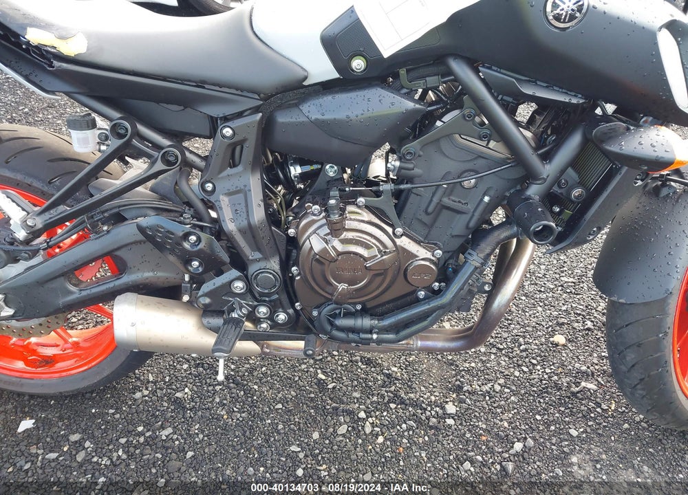 2019 YAMAHA MT07 VIN: JYARM27E3KA004786