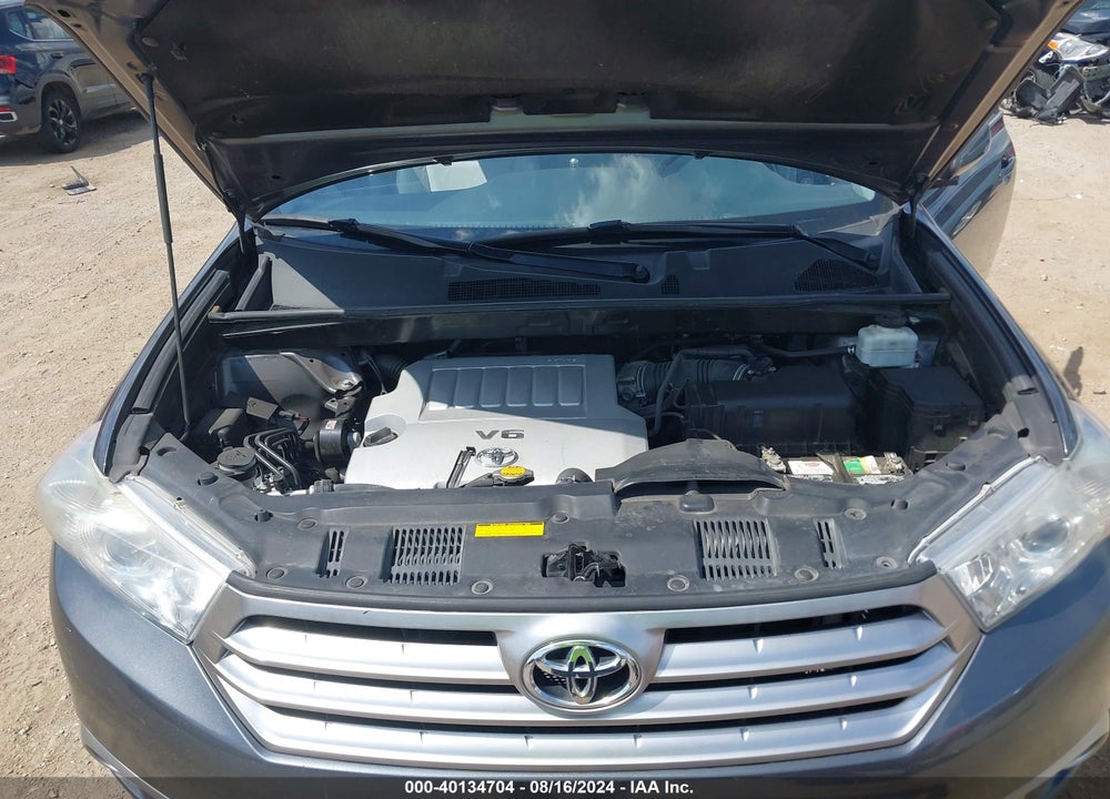 2013 TOYOTA HIGHLANDER BASE PLUS V6 VIN: 5TDZK3EH0DS142160