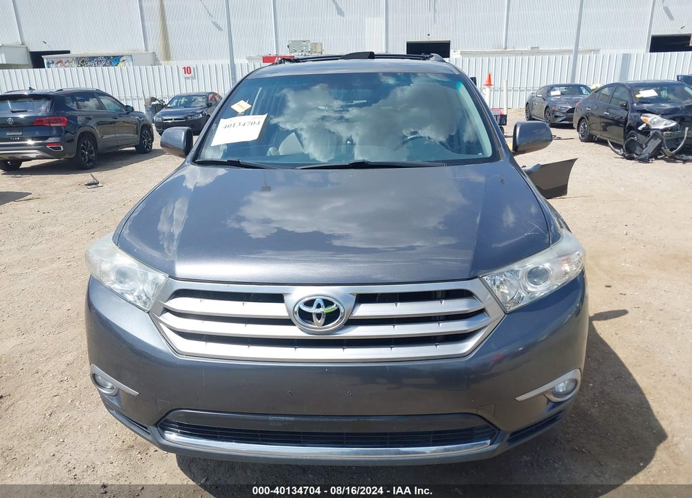 2013 TOYOTA HIGHLANDER BASE PLUS V6 VIN: 5TDZK3EH0DS142160