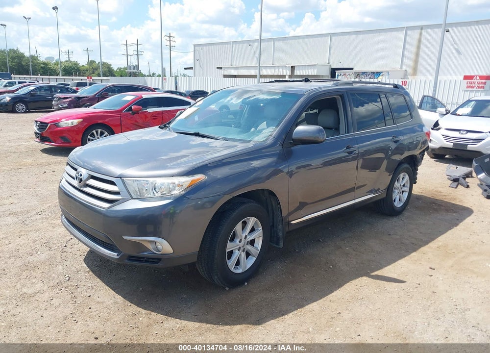 2013 TOYOTA HIGHLANDER BASE PLUS V6 VIN: 5TDZK3EH0DS142160