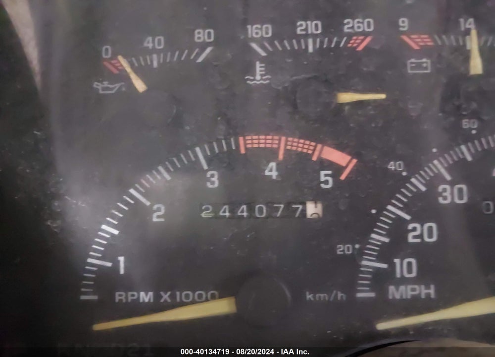 1993 CHEVROLET GMT-400 C3500 VIN: 1GCHC39F1PE180637