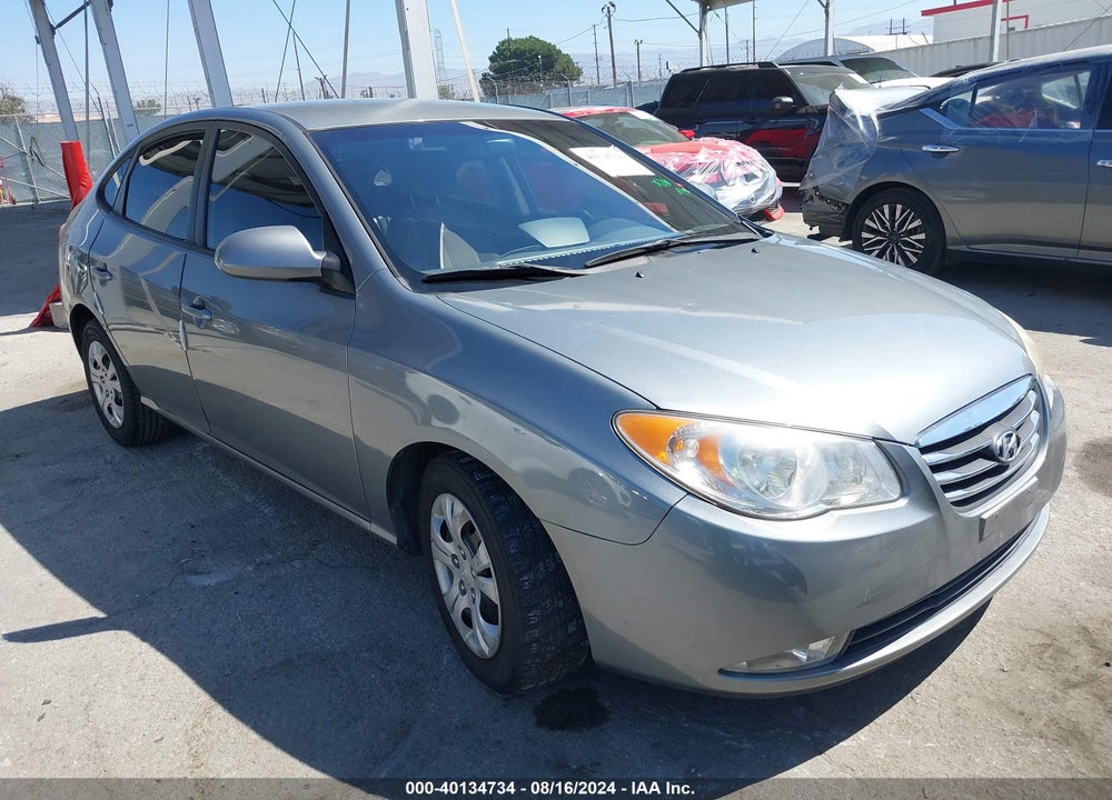 2010 HYUNDAI ELANTRA VIN: KMHDU4AD6AU037946